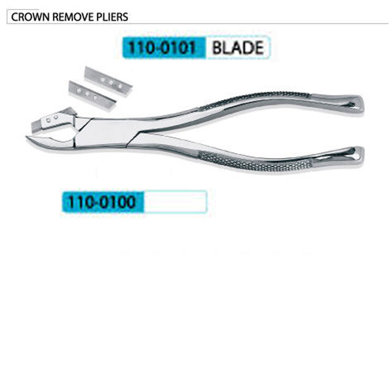 Crown remover pliers