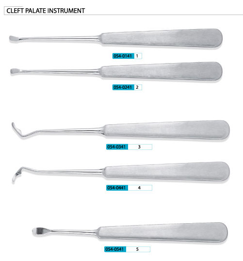 Cleft palate instrument