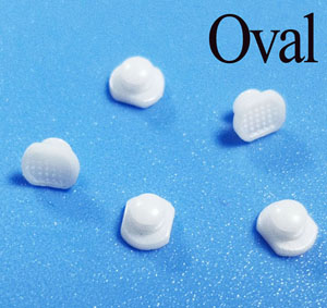 Ceramic Lingual Buttons